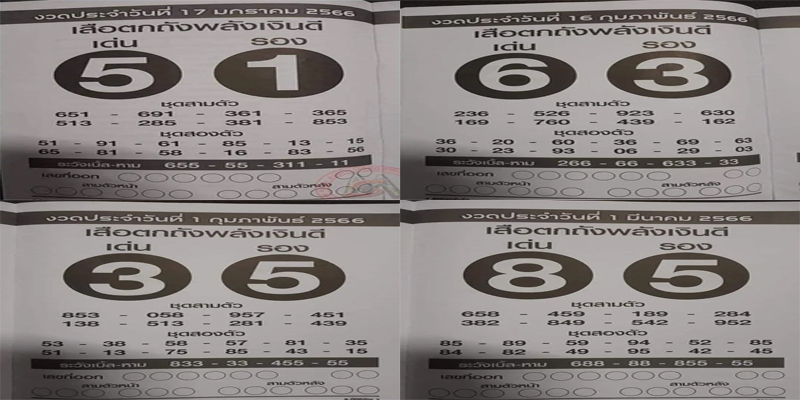  เสือตกถังพลังเงินดี65