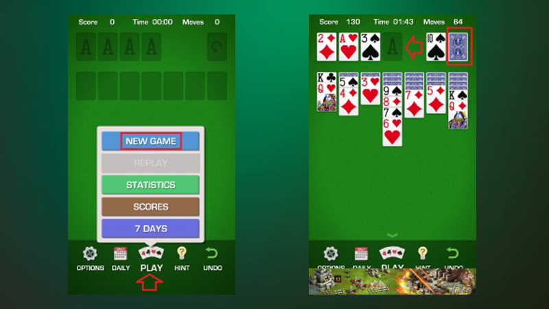 เกมไพ่ solitaire ดาวน์โหลด-"solitaire card game download"